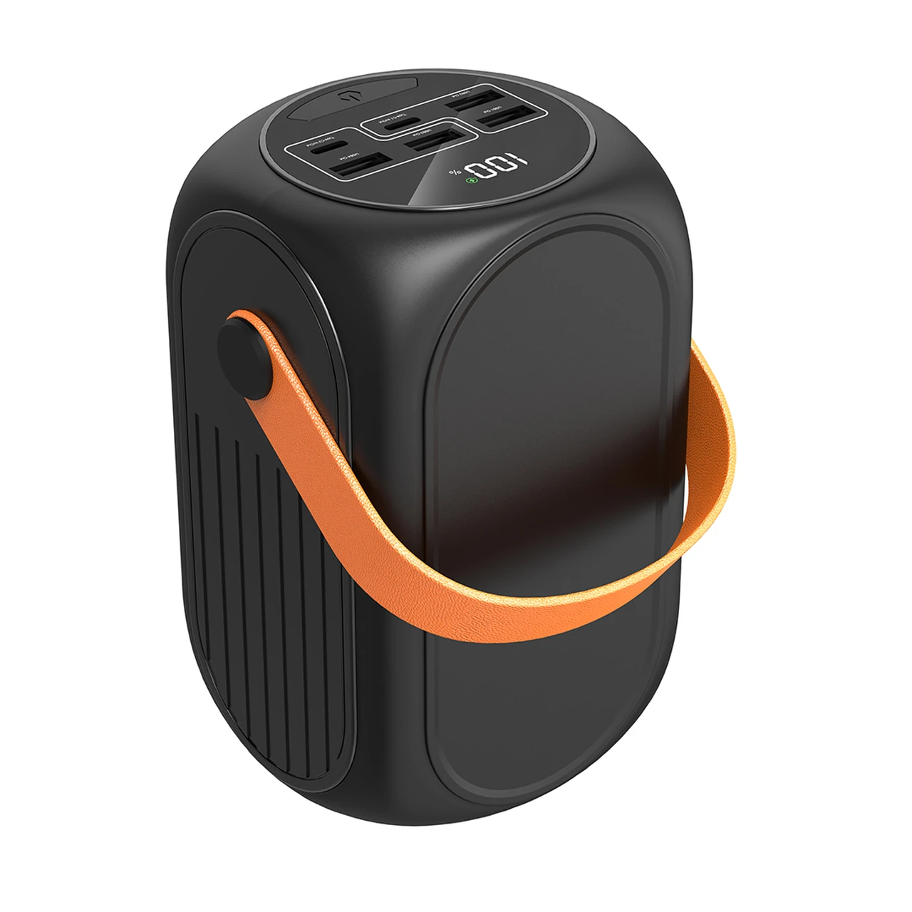 پاوربانک فست شارژ TSCO 60000mAh مدل TP 6002 22.5W - دارای 6 خروجی - مشکی  (گارانتی 12 ماهه TSCO)